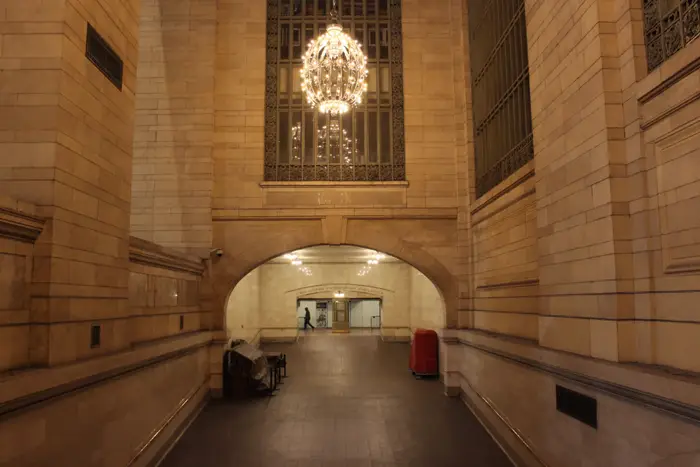 A photo of empty Grand Central